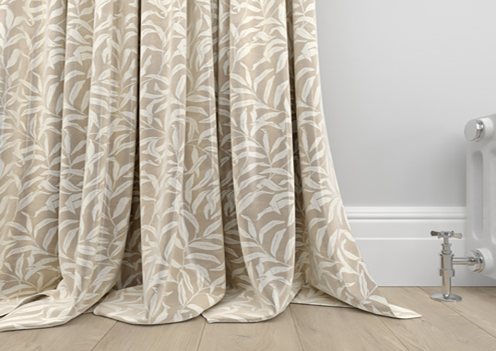 Trailing Vines, Vintage Brown - Made to Measure Curtains - Image 6